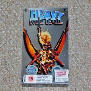 Heavy Metal VHS 1996 THX Digitally Mastered Brand New Gerald Potterton